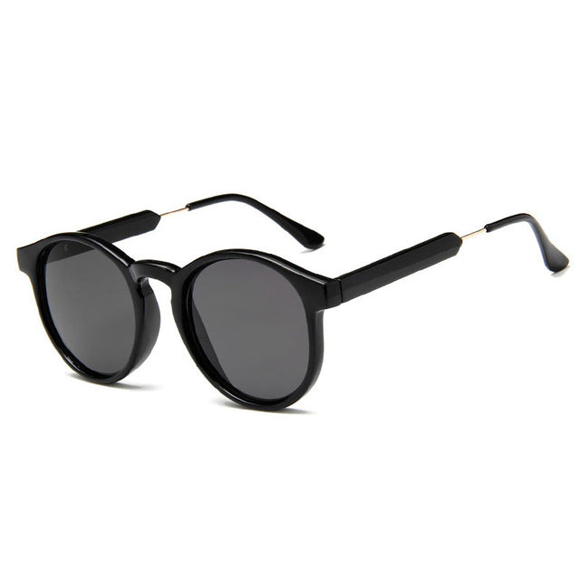 2023 Retro Round Sunglasses Women Men Brand Design Transparent Female Sun Glasses Men Oculos De Sol Feminino Lunette Soleil