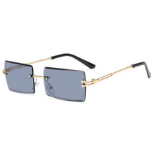 Load image into Gallery viewer, 2023 Rimless Rectangle Sunglasses Women&#39;s Men Square Brand Design Gradient Women Sun Glasses Shades Female UV400 Eyewear