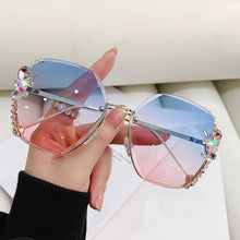 Load image into Gallery viewer, 2023 Rimless Sunglasses Woman Sexy  Brand Design Diamond Sun Glasses Gradient Shades for Female Oculos De Sol Uv400