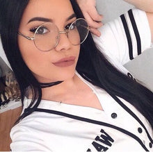 Load image into Gallery viewer, 2023 Round Eye glasses Frame Women Prescription Glasses Retro Clear Optical Glasse Spectacle Frames For Men Female fake glasses