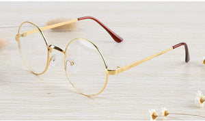 2023 Round Eye glasses Frame Women Prescription Glasses Retro Clear Optical Glasse Spectacle Frames For Men Female fake glasses