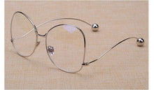 Load image into Gallery viewer, 2023 Round Fake Glasses Frame Women Vintage Myopia Optical Eyeglasses Frames Transparent Glasse okulary oculos de grau feminino