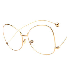 Load image into Gallery viewer, 2023 Round Fake Glasses Frame Women Vintage Myopia Optical Eyeglasses Frames Transparent Glasse okulary oculos de grau feminino