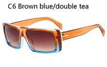 Load image into Gallery viewer, 2023 Sexy Rectangle Sunglasses Women Brand Tom Sun Glasses Female Black Brown Shades for Men Ladies Lunette Femme Oculos
