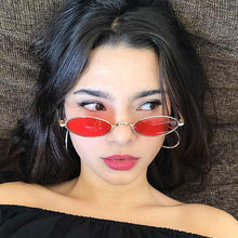 Load image into Gallery viewer, 2023 Small Oval Round Sunglasses Women Male Retro Metal Frame Men Vintage Round Sun Glasses 90&#39;s Eyewear Female Gafas De Sol