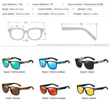 Load image into Gallery viewer, 2023 Square Sunglasses Men Polarized Mirror Sun Glasses Vintage UV400 Sunglass Male Oculos Driving Anti Glare Shades With Box