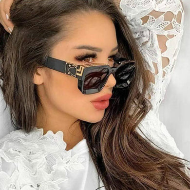 2023 Square Sunglasses Women Men  Brand Sunglass Female gafas de sol okulary UV400 Vintage Oversize Sun Glasses