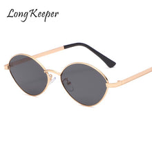 Load image into Gallery viewer, 2023 Sunglasses Women Metal Rhombus Sun glasses Female Oculos Irregular Vintage Small Frame Goggles UV400 Ladies Gafas De Sol
