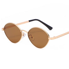 Load image into Gallery viewer, 2023 Sunglasses Women Metal Rhombus Sun glasses Female Oculos Irregular Vintage Small Frame Goggles UV400 Ladies Gafas De Sol