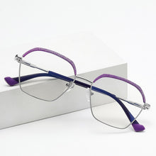 Load image into Gallery viewer, 2023 Trending Blue Light Blocking Women's Square Glasses Anti Radiation Protection Eyeglasses Female Optical Eyewear