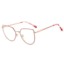 Load image into Gallery viewer, 2023 Trends Office Cat Eye Anti Blue Light Oversized Glasses Computer Women Blue Blocking Gaming Big Size Eyeglasses Frame