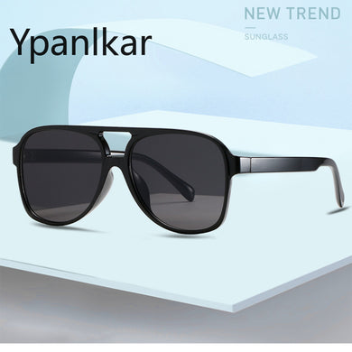 2023 Trends Pilot Sunglasses Women Vintage Yellow Brand Designer Sunglass Female Oversized Popular Glasses Eyewear Shades UV400