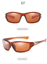 Carica l&#39;immagine nel visualizzatore di Gallery, 2023 unisex 100% UV400 occhiali da sole polarizzati da guida per uomo occhiali da sole polarizzati alla moda occhiali da vista maschili 