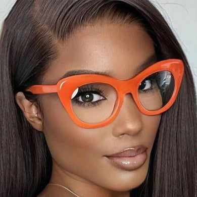 2023 Unisex Anti Blue Light Computer Glasses Women Sexy Cat Eye Colorful Big Frame Glasses Men Optical Spectacle Eyewear