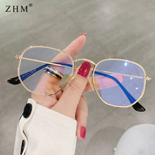 Carica l'immagine nel visualizzatore di Gallery, 2023 Vintage Sunglasses Men Square Metal Frame Sunglasses Pilot Mirror Classic Retro Sun Glasses Women  Summer  Eyewear