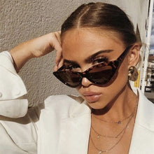Load image into Gallery viewer, 2023 Vintage Women Sunglasses Cat eye Eyewear Brand Designer Retro Sunglass Female Oculos de sol UV400 Shade Points