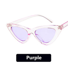 Load image into Gallery viewer, 2023 Vintage Women Sunglasses Cat eye Eyewear Brand Designer Retro Sunglass Female Oculos de sol UV400 Shade Points