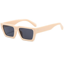 Load image into Gallery viewer, 2023 Vintage Women Sunglasses Small Retro Brand Designer Rectangle Jelly Gray Sun Glasses Men Eyewear Female Gafas De Sol Muje