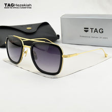 Load image into Gallery viewer, 2023  brand sunglasses men sun glasses mens vintage brand designer Golden women UV400 sunglasses womens Goggles