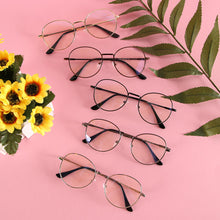 Load image into Gallery viewer, 2023 metal art glasses anti-blue lens computer goggles student flat eyewear Outing clothing accessories Valentines Day Gifts