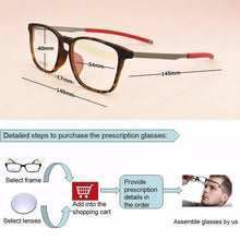 Load image into Gallery viewer, 2023 Brand TR90 titanium glasses frame men Super light Square Round Myopia computer spectacle frames women eyeglasses goggle