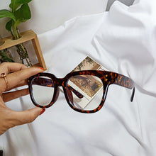 Load image into Gallery viewer, 2023 anti-blue light glasses women&#39;s blue shading glasses large frame black radiation protection goggles glasses