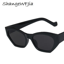 Load image into Gallery viewer, 2023 cat eye sunglasses Women Men small frame ladies sun g lasses Transparent Green Eyewear glasses frame UV400