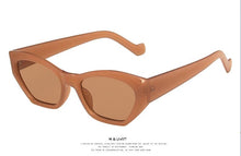 Load image into Gallery viewer, 2023 cat eye sunglasses Women Men small frame ladies sun g lasses Transparent Green Eyewear glasses frame UV400