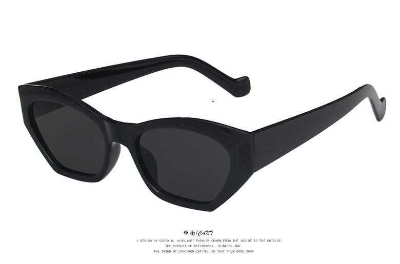 2023 cat eye sunglasses Women Men small frame ladies sun g lasses Transparent Green Eyewear glasses frame UV400