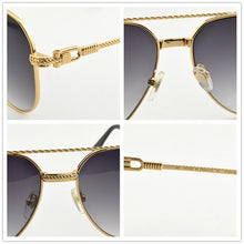 Load image into Gallery viewer, 2023  brand sunglasses women sun glasses mens vintage brand designer Golden men UV400 sunglasses womens CT0618