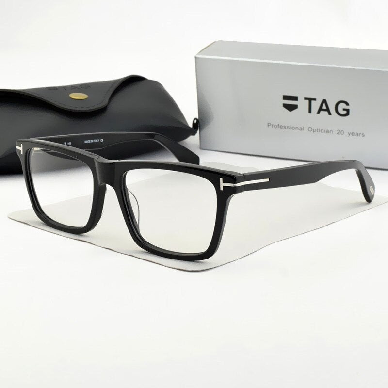 2023 optical glasses frame men 8031 Brand Square eyeglasses women Acetate myopia prescription Retro spectacle frames