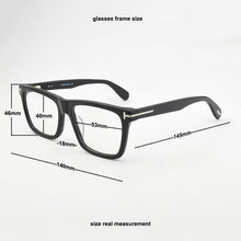 Load image into Gallery viewer, 2023 optical glasses frame men 8031 Brand Square eyeglasses women Acetate myopia prescription Retro spectacle frames