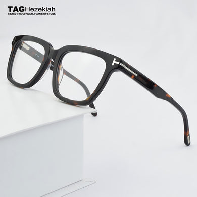 2023 optical glasses frame men T0646 Brand Square eyeglasses women Acetate myopia prescription Retro spectacle frames