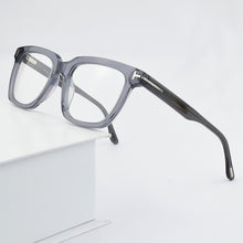 Carica l&#39;immagine nel visualizzatore di Gallery, 2023 occhiali da vista montatura da uomo T0646 Marca occhiali da vista quadrati da donna Acetato miopia prescrizione Montature per occhiali retrò 