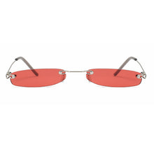 Load image into Gallery viewer, 2023 sunglasses ladies small metal glasses small frame retro rectangular men&#39;s sunglasses brand designer toned ladies cat glasse