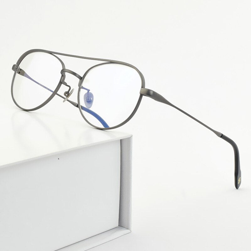 2023  Brand Titanium Glasses Frame Men Optical Myopia Prescription Eyeglasses Frame Women Ultralight Eyewear spectacles