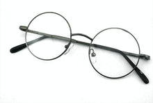 Load image into Gallery viewer, 208 Vintage Round Small Spring Hinges  John Lennon Metal Eyeglass Frames Full Rim Myopia Rx Able Glasses