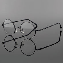 Load image into Gallery viewer, 208 Vintage Round Small Spring Hinges  John Lennon Metal Eyeglass Frames Full Rim Myopia Rx Able Glasses