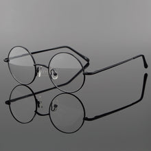 Load image into Gallery viewer, 208 Vintage Round Small Spring Hinges  John Lennon Metal Eyeglass Frames Full Rim Myopia Rx Able Glasses