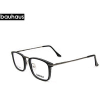 Load image into Gallery viewer, 2170 bauhaus  Ultem and metal square prescription glasses frame myopia