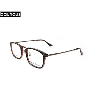 2170 bauhaus  Ultem and metal square prescription glasses frame myopia