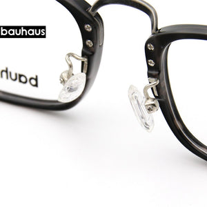 2170 bauhaus  Ultem and metal square prescription glasses frame myopia