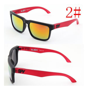 2183 SPY HELM Unisex Sunglasses Ken Block Outdoor Soprts Reflective Coating Happy 43 Lens sun glasses With Original Galsses Box