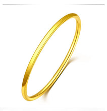 Load image into Gallery viewer, 24K Pure Gold Bracelet Real 999 Solid Gold Bangle Woman Fine Bracelets Fashion Trendy Classic Party Jewelry Hot Sell New 2018