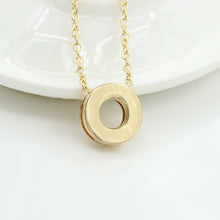 Load image into Gallery viewer, 26 Alphabet Necklace Women 26 Letters Pendant Necklace Alloy Clavicle Chain Necklace For Party