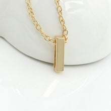 Load image into Gallery viewer, 26 Alphabet Necklace Women 26 Letters Pendant Necklace Alloy Clavicle Chain Necklace For Party