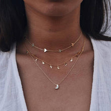 Load image into Gallery viewer, 26 Styles Bohemian Multi layer Pendant Necklaces For Women Fashion Golden Geometric Charm Chains Necklace Jewelry