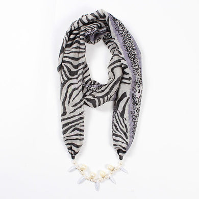 26colors trendy jewelry pendant scarf statement necklace for ladies scarf necklaces Beach Sunscreen accessories neckerchief gift