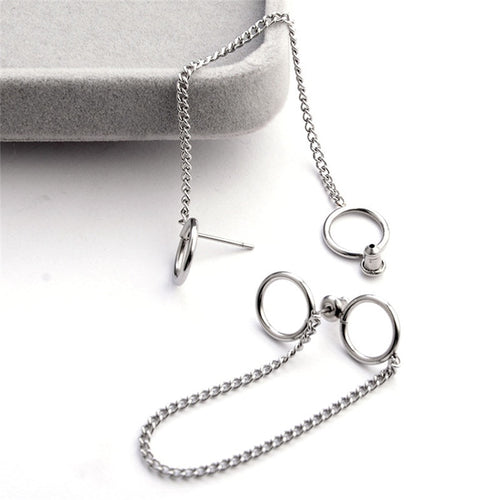 2Pcs/set V BTS Earrings DNA Korean Earrings Long Men Bangtan Boys V DNA Earring For Women Men BTS Album Accessories