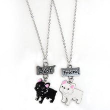 Carica l&#39;immagine nel visualizzatore di Gallery, 2 pz/set Gioielli Best Friends Collane con ciondoli Pendenti Cartoon Bella collana amici Set per bambini Regalo per bambini per ragazze 